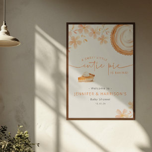 Poster Un Petit Gâteau Adorable Est En Route Au Bain   Fê