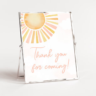 Poster Un petit rayon de Merci solaire pour venir