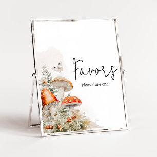 Poster Un Peu De Champignons Enchantés Champignons Favori