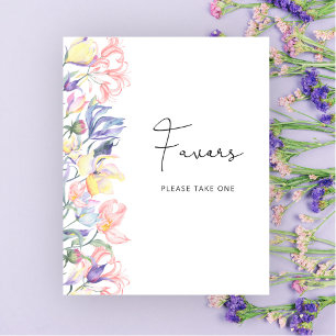 Poster Un peu de fleur sauvage est en route pour Favors