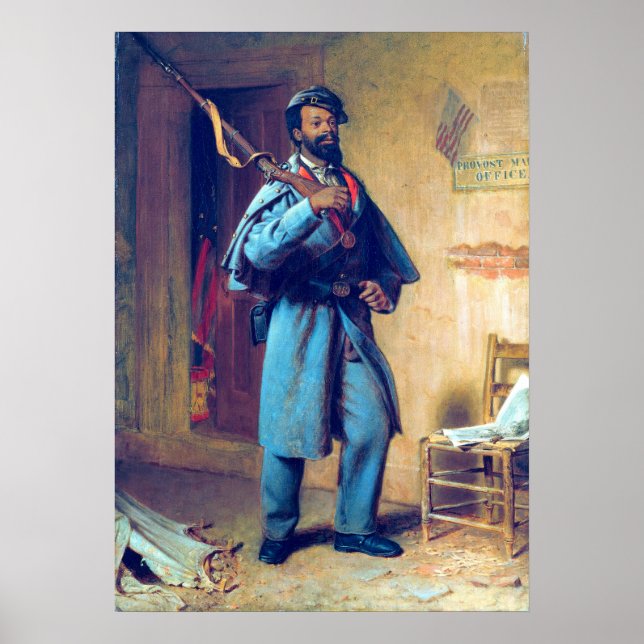 Poster Un peu d'histoire de la guerre Le Recruit Thomas W (Devant)