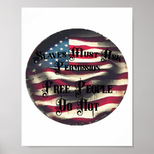 Poster Un peuple libre
