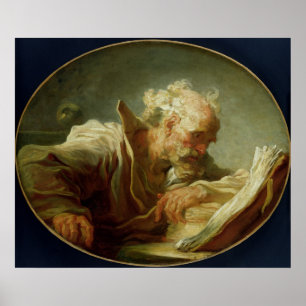 Poster Un philosophe, c.1764