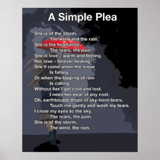 Poster Un plaidoyer simple