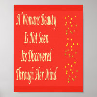 Un poème de message de beauté pour les femmes insp