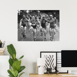 POSTER UN PORTRAIT INTIME DU TOUR DE FRANCE DES ANNÉES 19