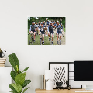POSTER UN PORTRAIT INTIME DU TOUR DE FRANCE DES ANNÉES 19