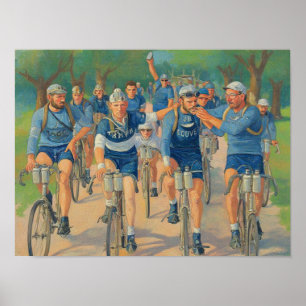 POSTER UN PORTRAIT INTIME DU TOUR DE FRANCE DES ANNEES 19