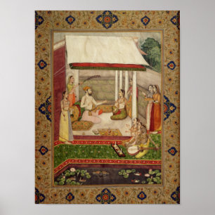 Poster Un prince et une princesse Listening en musique