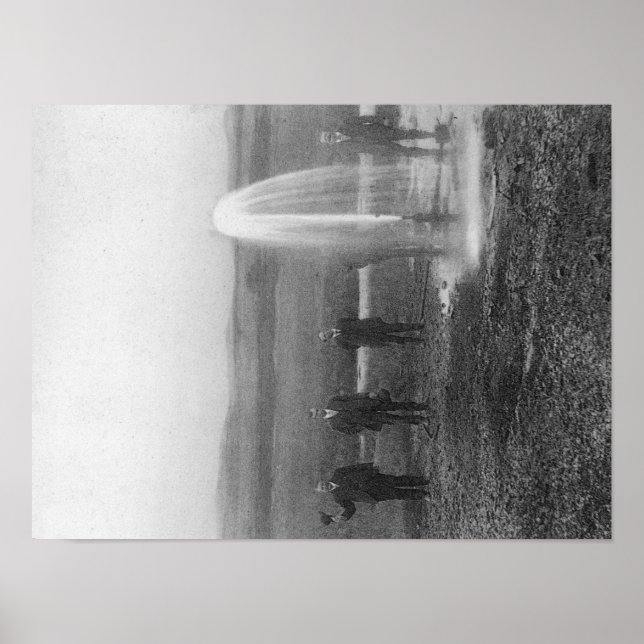 Poster Un puits de coulée dans le bassin de JudithMontana (Devant)