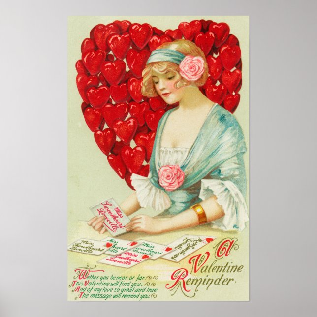 Poster Un rappel de Saint-Valentin (Devant)