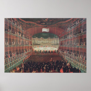 Poster Un repas au théâtre de San Benedetto