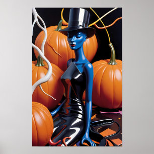Poster Un rêve d'Halloween - Ken Gage Art