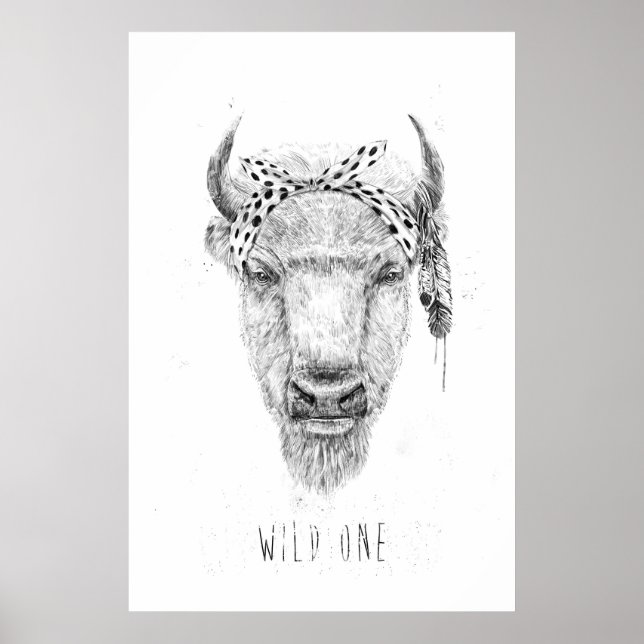 Poster Un sauvage (Devant)