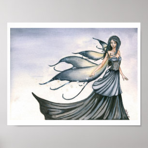 Poster Un sentier des étoiles au crépuscule