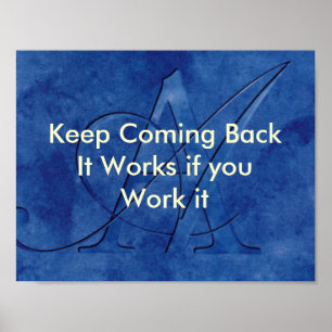 Poster Un Slogan Revient