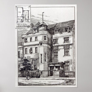 Poster Un studio de sculpteurs, 1892