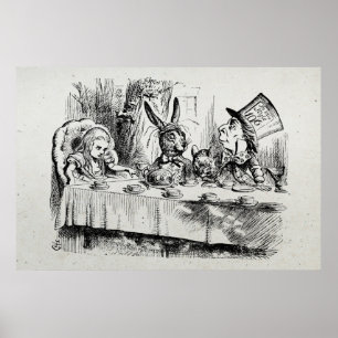 Poster Un Tea-Party fou - Alice au pays des merveilles 18