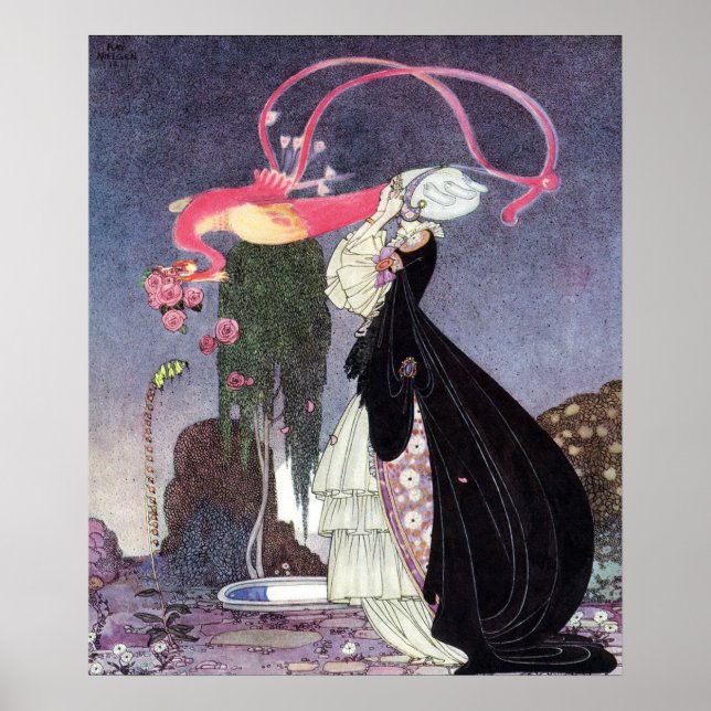 Poster Un terrible rêve de Kay Nielsen (Devant)