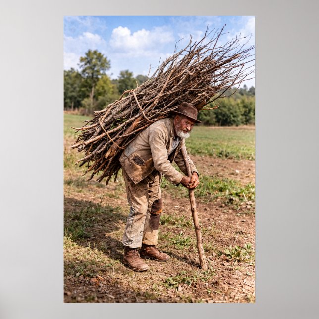 Poster Un Toit de chaume du Wiltshire 1892 (Devant)