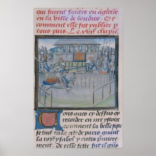 Poster Un tournoi à Londres : Jouter