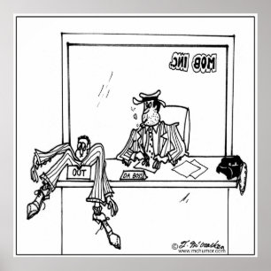 Poster Un truand enferment dans une boîte