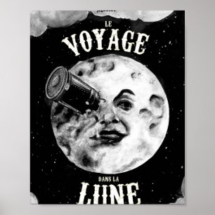 Poster Un voyage sur la lune (Le Voyage dans la lune)