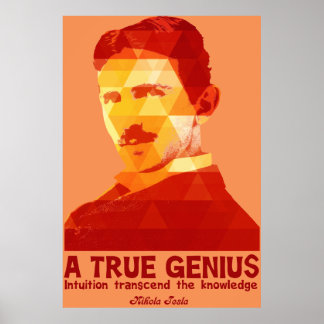 Poster Un vrai génie - Nikola Tesla-