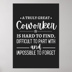 Poster Un vrai grand collègue