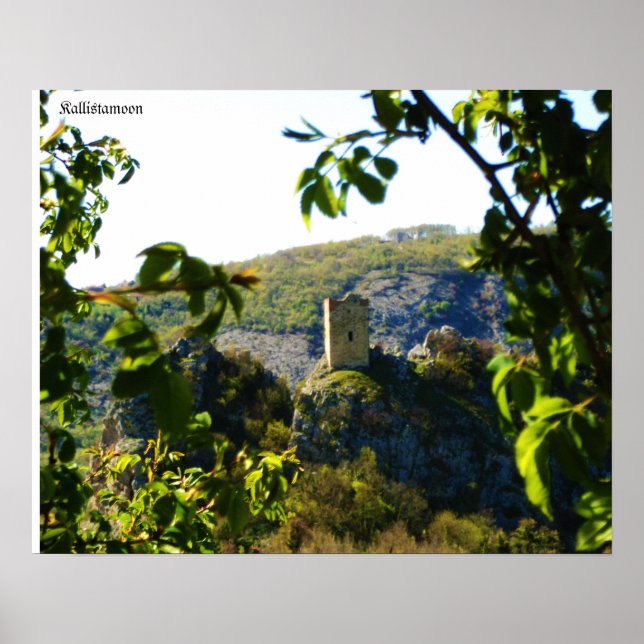 Poster Una cornice, una Torre. (Devant)