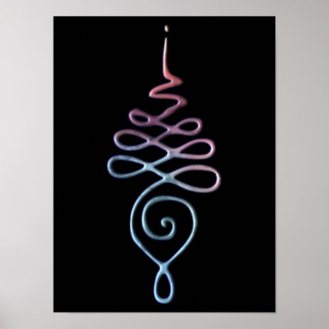 Poster Unalome 1  (Devant)