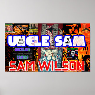 POSTER UNCLE SAM - SAM WILSON