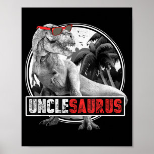 Poster Unclesaurus Dinosaure Oncle Saurus