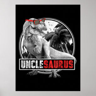 Poster Unclesaurus Dinosaure Oncle Saurus