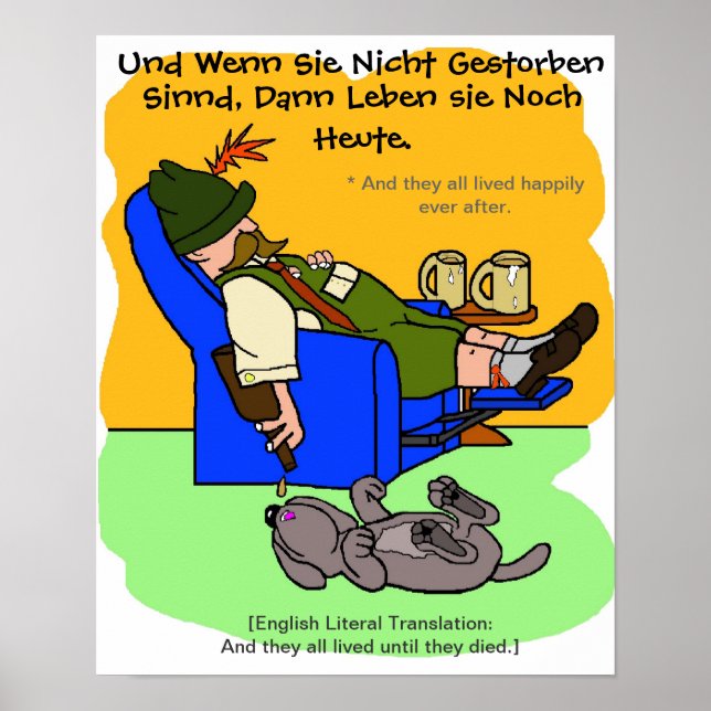 Poster Und wenn sie nicht gestorben sind,...Poster .Drunk (Devant)