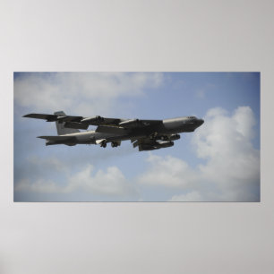 Poster Une Armée de l'Air d'USA B-52 Stratofortress en