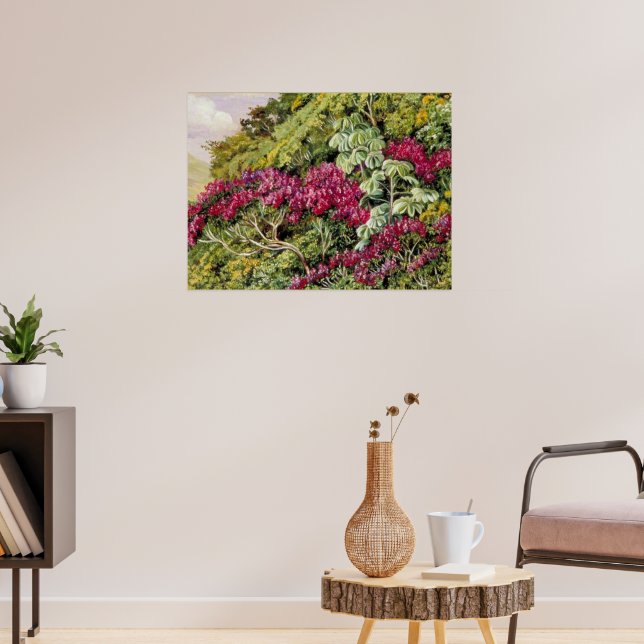 Poster Une banque de Quaresma et de Trumpet, d'art (Salon 3)