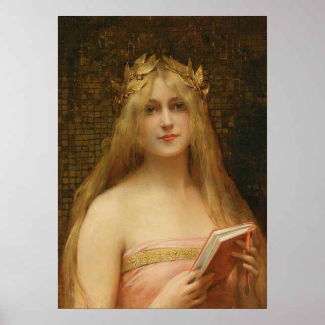 Poster Une beauté classique de Leon Francois Comerre (Devant)