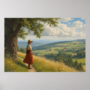 Poster Une belle journée d'été