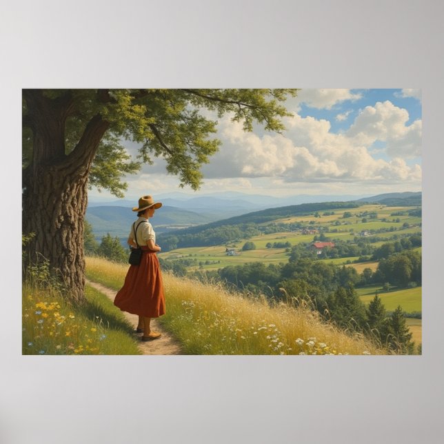 Poster Une belle journée d'été (Devant)