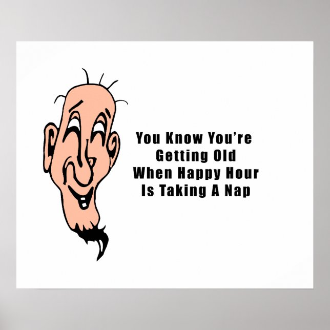 Poster Une bonne heure pour un vieil homme (Devant)