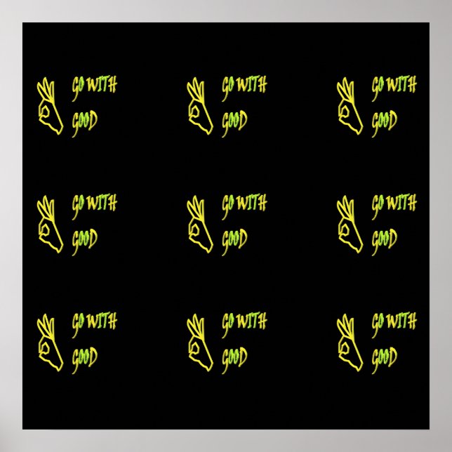 POSTER UNE BONNE PAIX ENSEMBLE AIME LA PAIX JEUX (Devant)