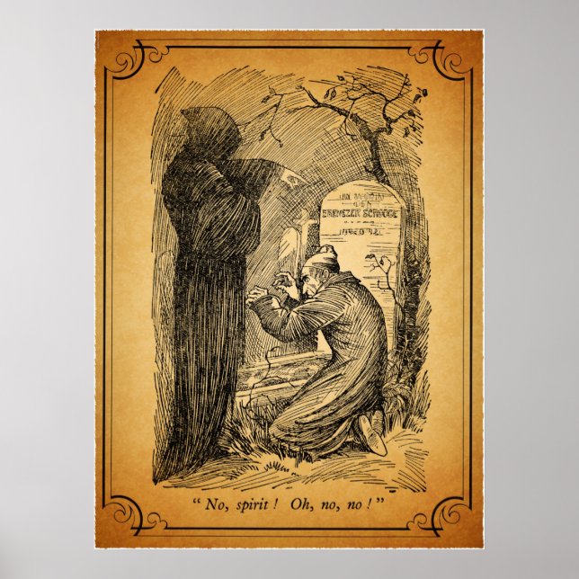 Poster Une Carol de Noël : Non, Esprit ! (Devant)