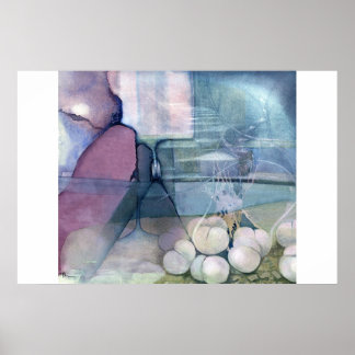 Poster Une couleur d'eau