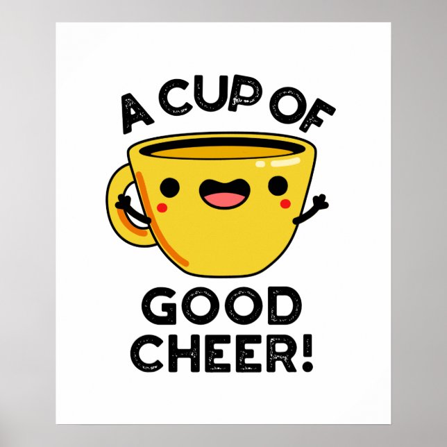 Poster Une Coupe De Bon Jeu Drôle Pun De Coupe (Devant)