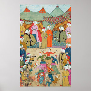 Poster Une danse pour le plaisir de Sultan Ahmet III