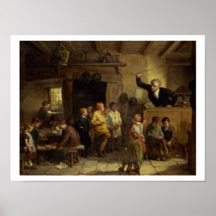Poster Une école de village