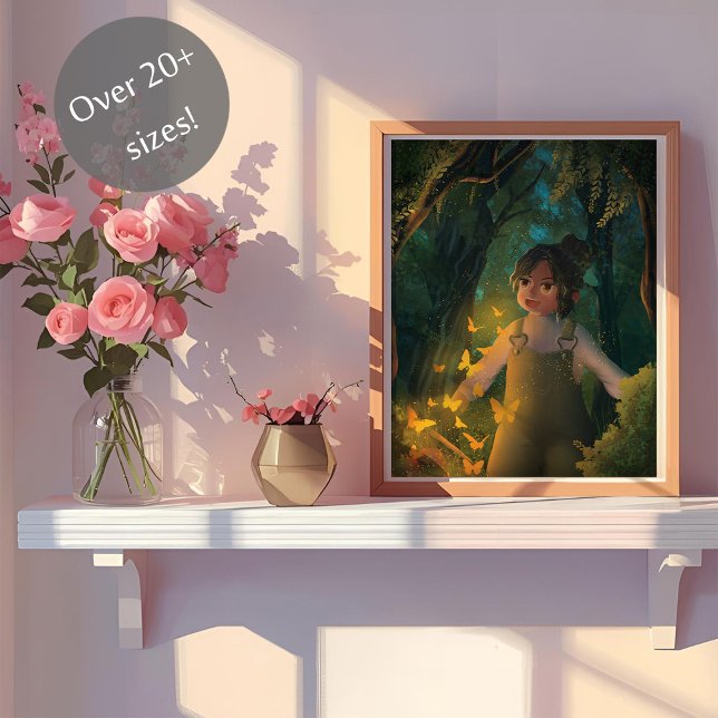 Poster Une étincelle enfantine (Créateur téléchargé)