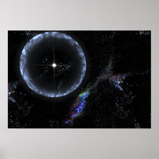 Poster Une étoile de neutron SGR 1806-20 (Devant)