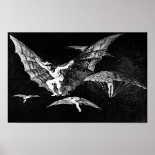 Poster Une façon de voler, Francisco Goya